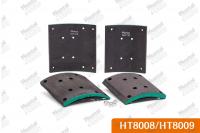 6.1HT8008 HT8009 Brake lining 陕汽德龙F3000后DZ9112340063，62 (2)